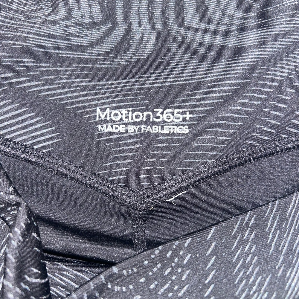 FABLETICS Motion365+ Black and Gray Leggings - Picture 3 of 6